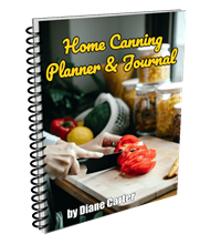 Home Canning Planner - fillable